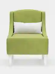 Оливковый кресло MONOFIX, ЛОТТИ, велюр