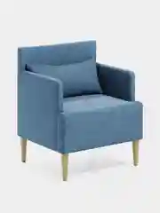 Синий кресло MONOFIX, КИУС, микровелюр