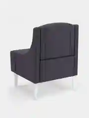 Серый кресло MONOFIX, ЛОТТИ, велюр