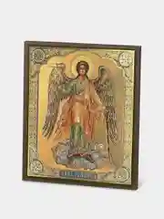 Икона освящённая Духовный Наставник "Ангел Хранитель" на МДФ, 10 х 12