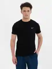 Черный футболка мужская