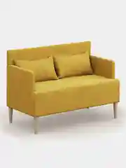 Желтый диван MONOFIX, КИУС, микровелюр