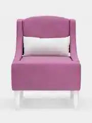 Бордовый кресло MONOFIX, ЛОТТИ, велюр