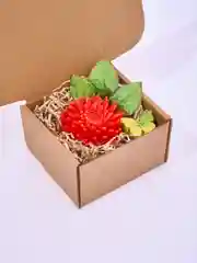 Мыло цветок хризантемы красный