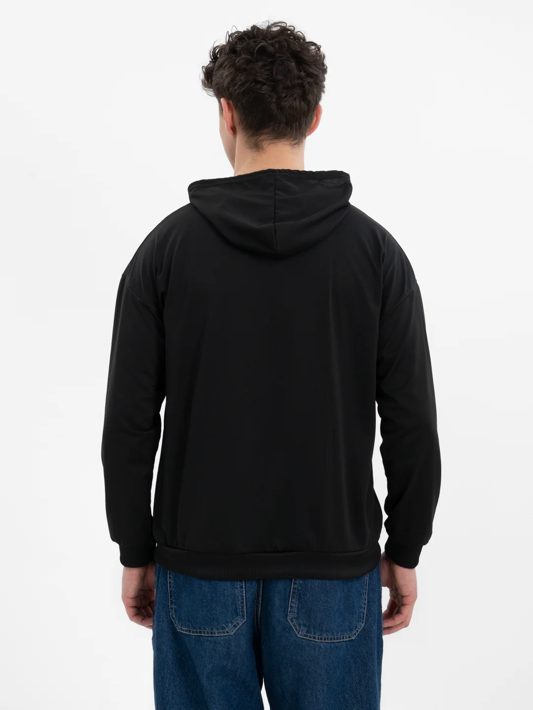 TrendD / Худи мужское черное Unisex L