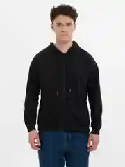 TrendD / Худи мужское черное Unisex L