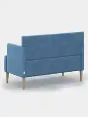 Синий диван MONOFIX, КИУС, микровелюр
