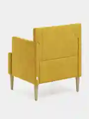 Желтый кресло MONOFIX, КИУС, микровелюр