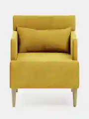 Желтый кресло MONOFIX, КИУС, микровелюр