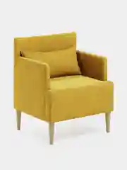 Желтый кресло MONOFIX, КИУС, микровелюр