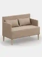 Светло-коричневый диван MONOFIX, КИУС, микровелюр