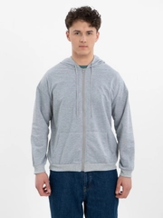 TrendD / Худи мужское серое Unisex L