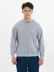 TrendD / Худи мужское серое Unisex L