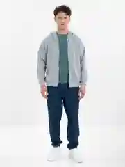 TrendD / Худи мужское серое Unisex L