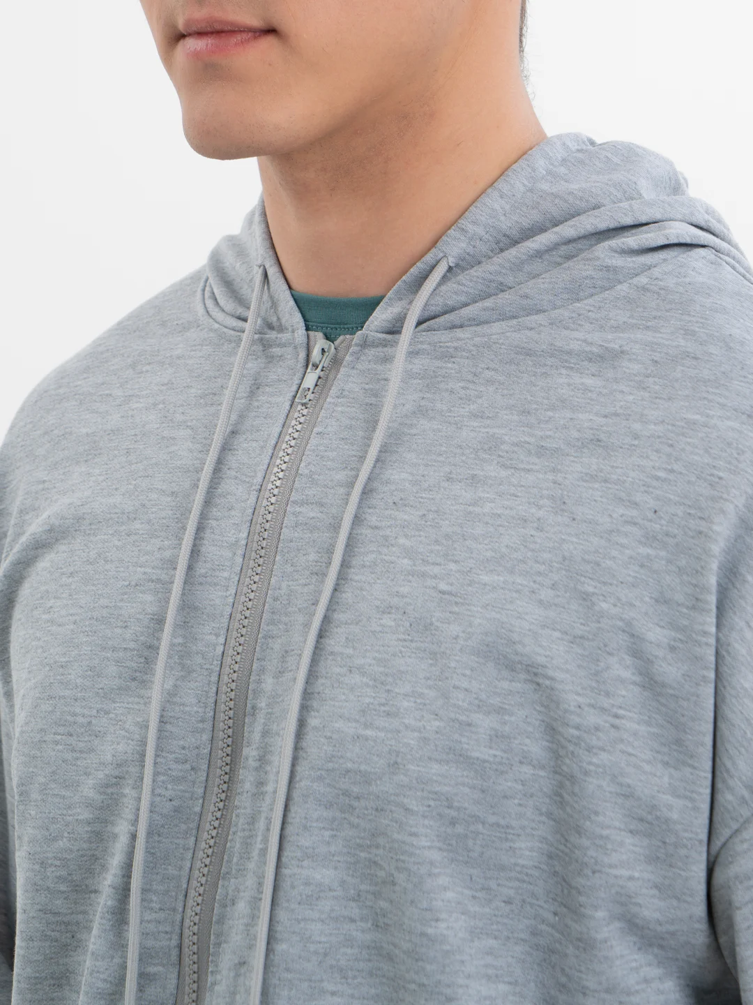 TrendD / Худи мужское серое Unisex L