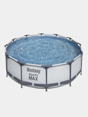 Бассейн каркасный BESTWAY Steel Pro Max, 6473 л, 366 х 76 см, с картриджным фильтром-насосом