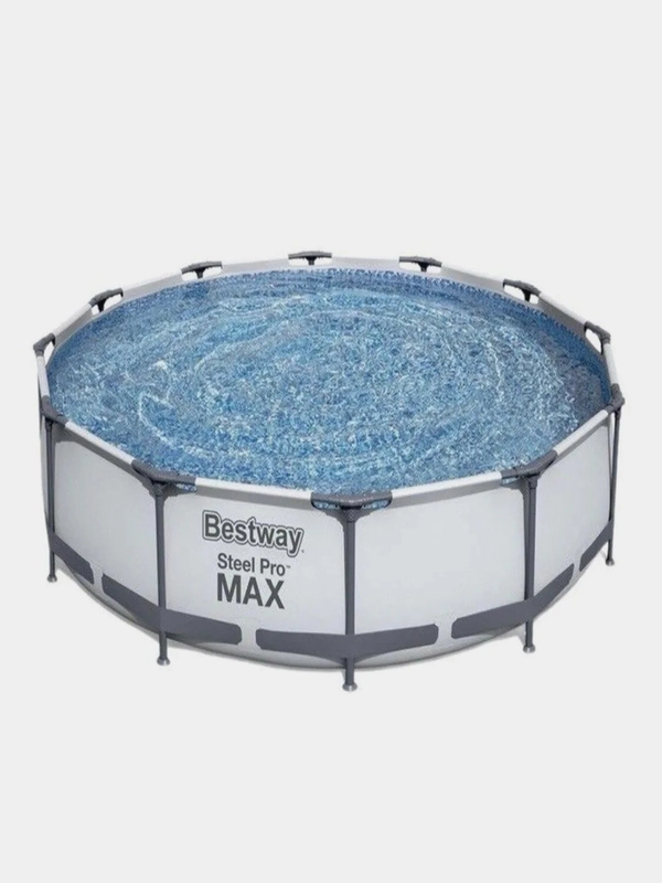 Бассейн каркасный BESTWAY Steel Pro Max, 6473 л, 366 х 76 см, с картриджным фильтром-насосом