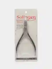 Белый кусачки для кутикулы, кусачки маникюрные Solingen D-501, маникюрные щипчики