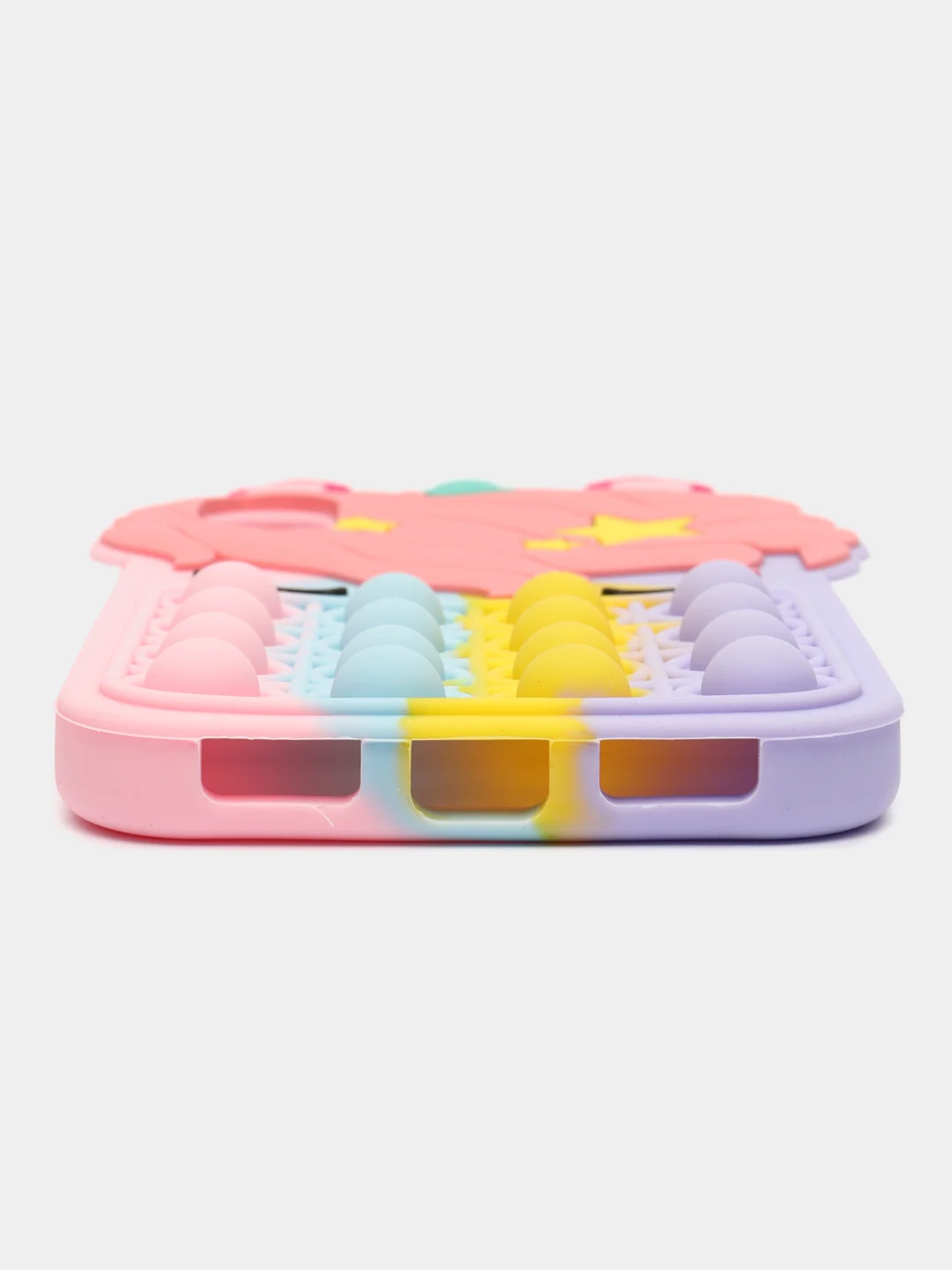 Коралловый чехол для iPhone X, iPhone XS, серия Pop it, антистресс