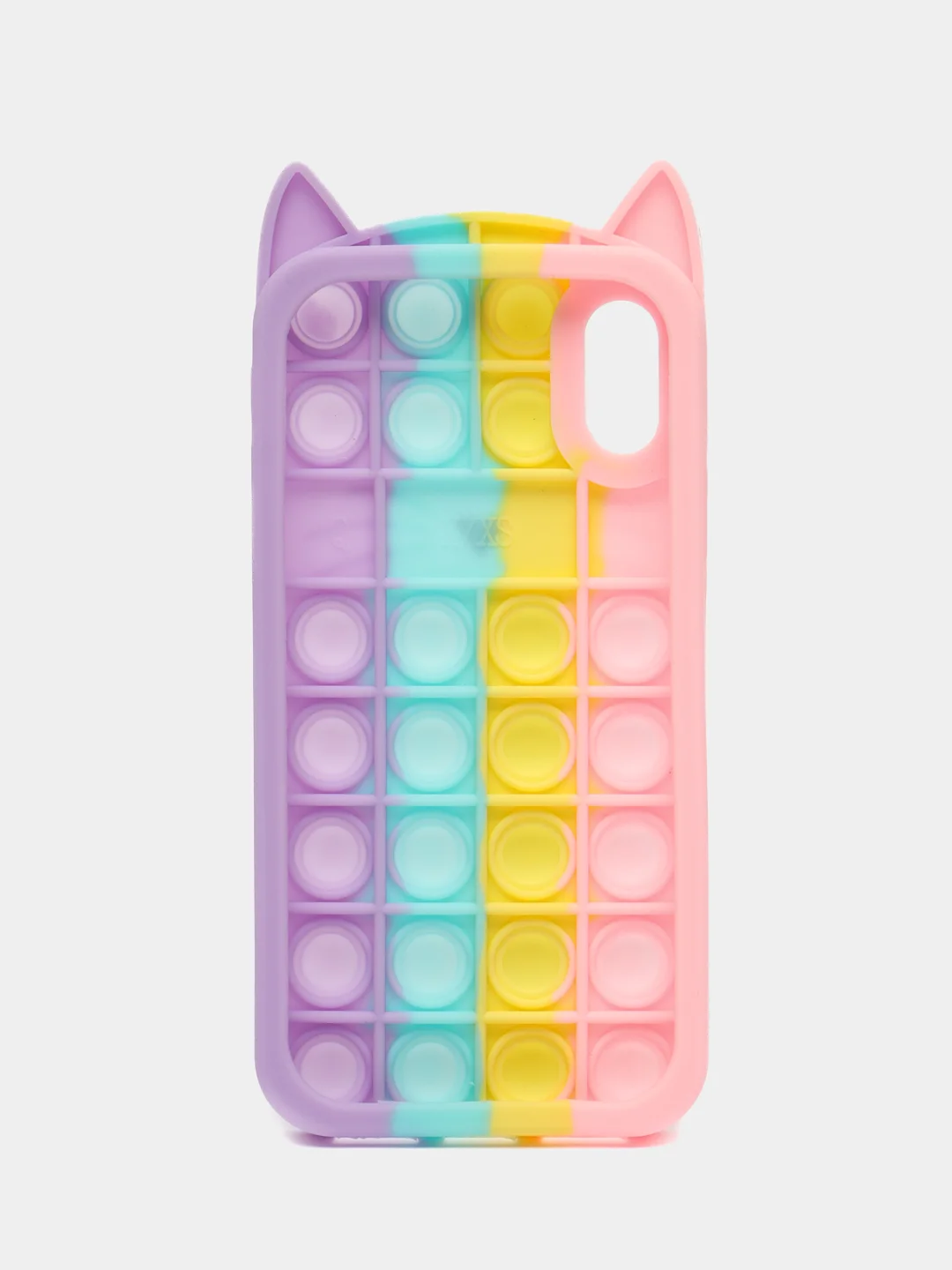 Кремовый чехол для iPhone X, iPhone XS, серия Pop it, антистресс