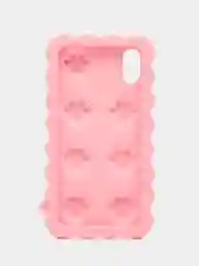 Кремовый чехол для iPhone X, iPhone XS, серия Pop it, антистресс