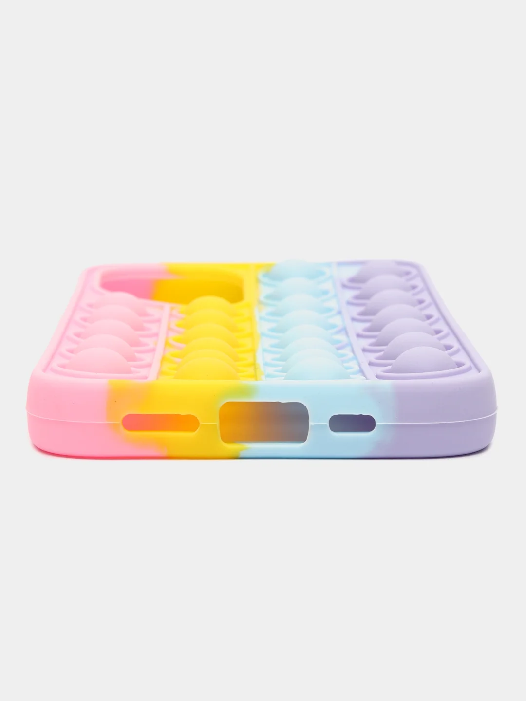 Кораллово-розовый чехол для iPhone 12 и iPhone 12 Pro, серия Pop it, антистресс