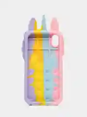Коралловый чехол для iPhone XR, серия Pop it, антистресс