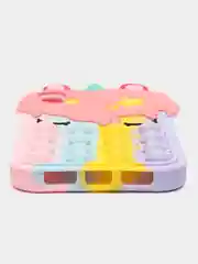 Коралловый чехол для iPhone XR, серия Pop it, антистресс