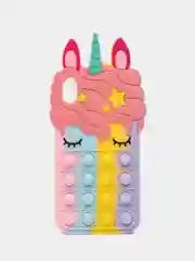 Коралловый чехол для iPhone XR, серия Pop it, антистресс