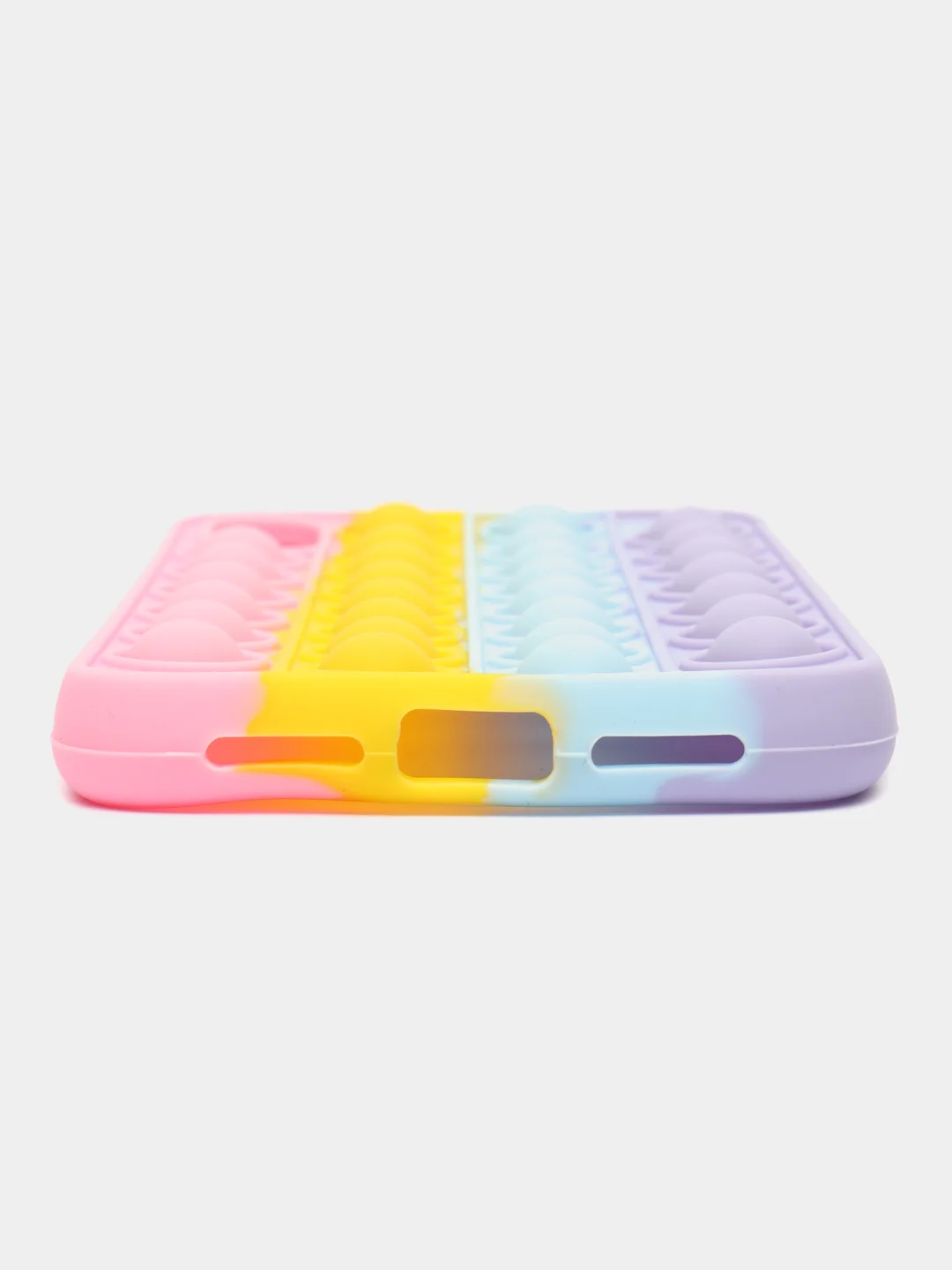 Кораллово-розовый чехол для iPhone XR, серия Pop it, антистресс