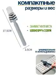 Белый универсальная щетка для чистки расчесок, Очиститель для парикмахерских инструментов