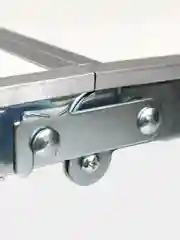 Стол складной кемпинговый туристический 120x60см с 4 стульями, белый