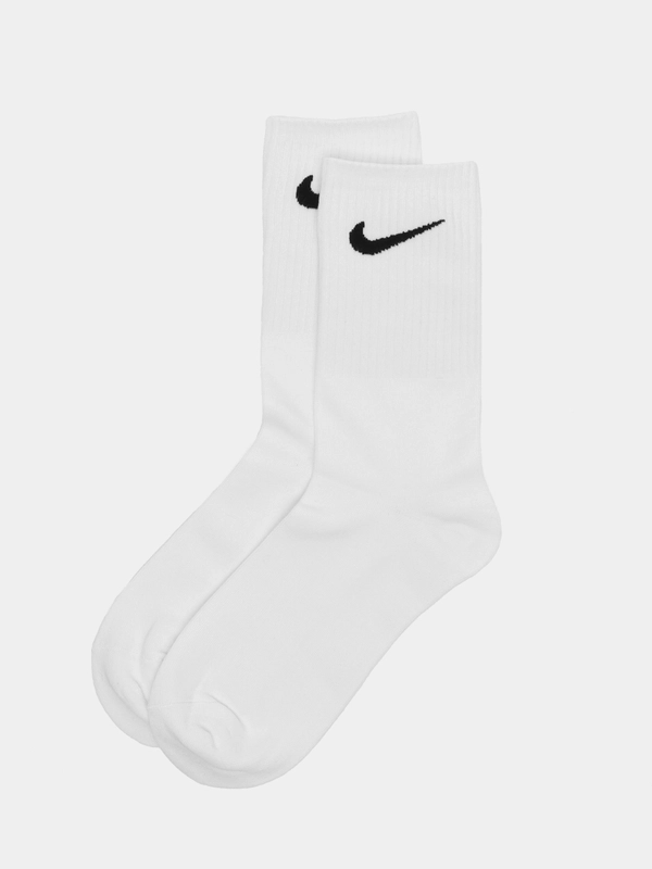 Носки мужские ТУРЦИЯ 100% женские белые для спорта  nike Найк высокие 41-47 р унисекс