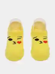 Лимонный носки детские короткие, хлопок, красивые, качественные