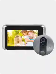 Беспроводной WiFi видеоглазок Ps-link с датчиком движения, записью на SD карту, звонком