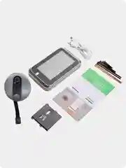 Беспроводной WiFi видеоглазок Ps-link с датчиком движения, записью на SD карту, звонком