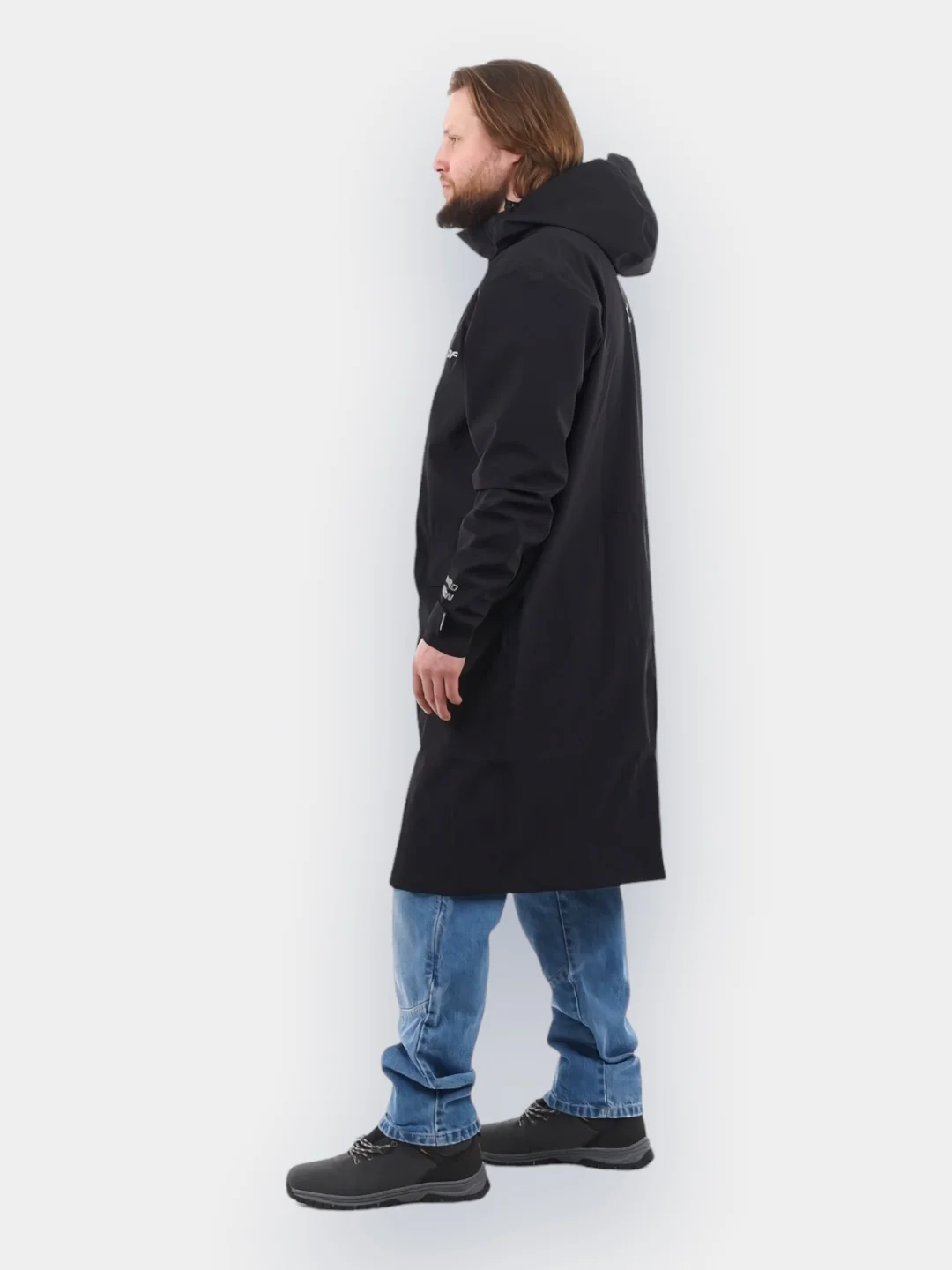 Черный дождевик городской Dragonfly Raincoat 2.0