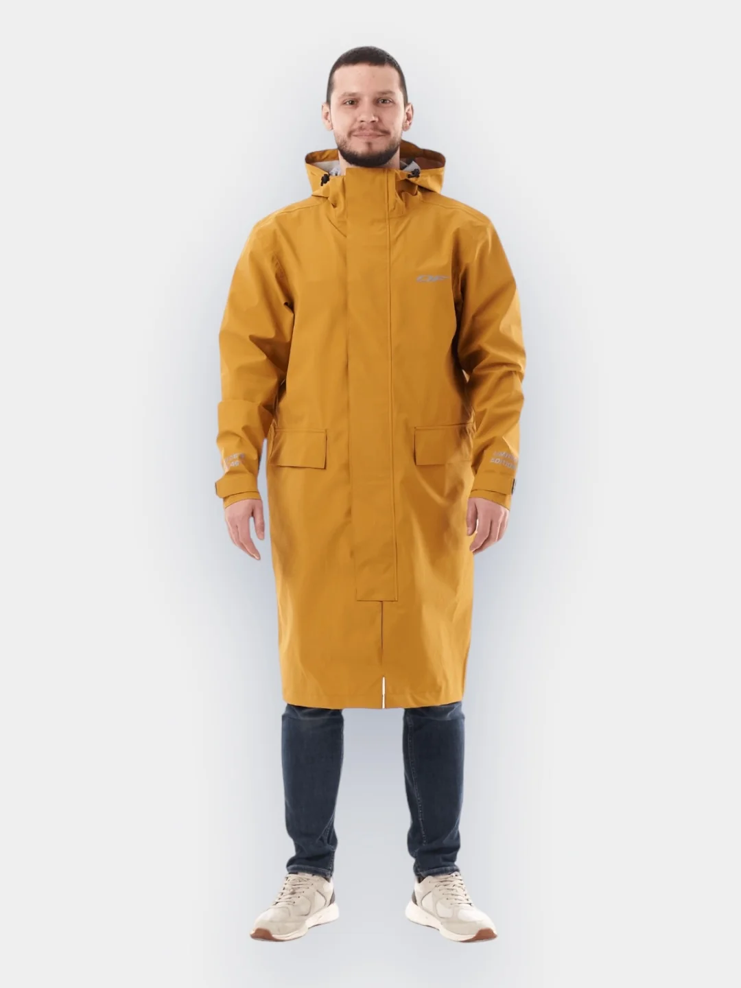 Желтый дождевик городской Dragonfly Raincoat 2.0