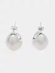 Серебряный женские стильные серьги