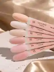 Набор гель-лаков нюд TNL Camouflage Creme 6 шт