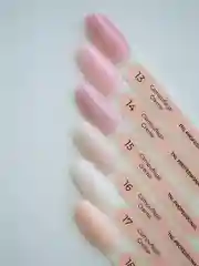 Набор гель-лаков нюд TNL Camouflage Creme 6 шт