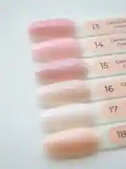 Набор гель-лаков нюд TNL Camouflage Creme 6 шт