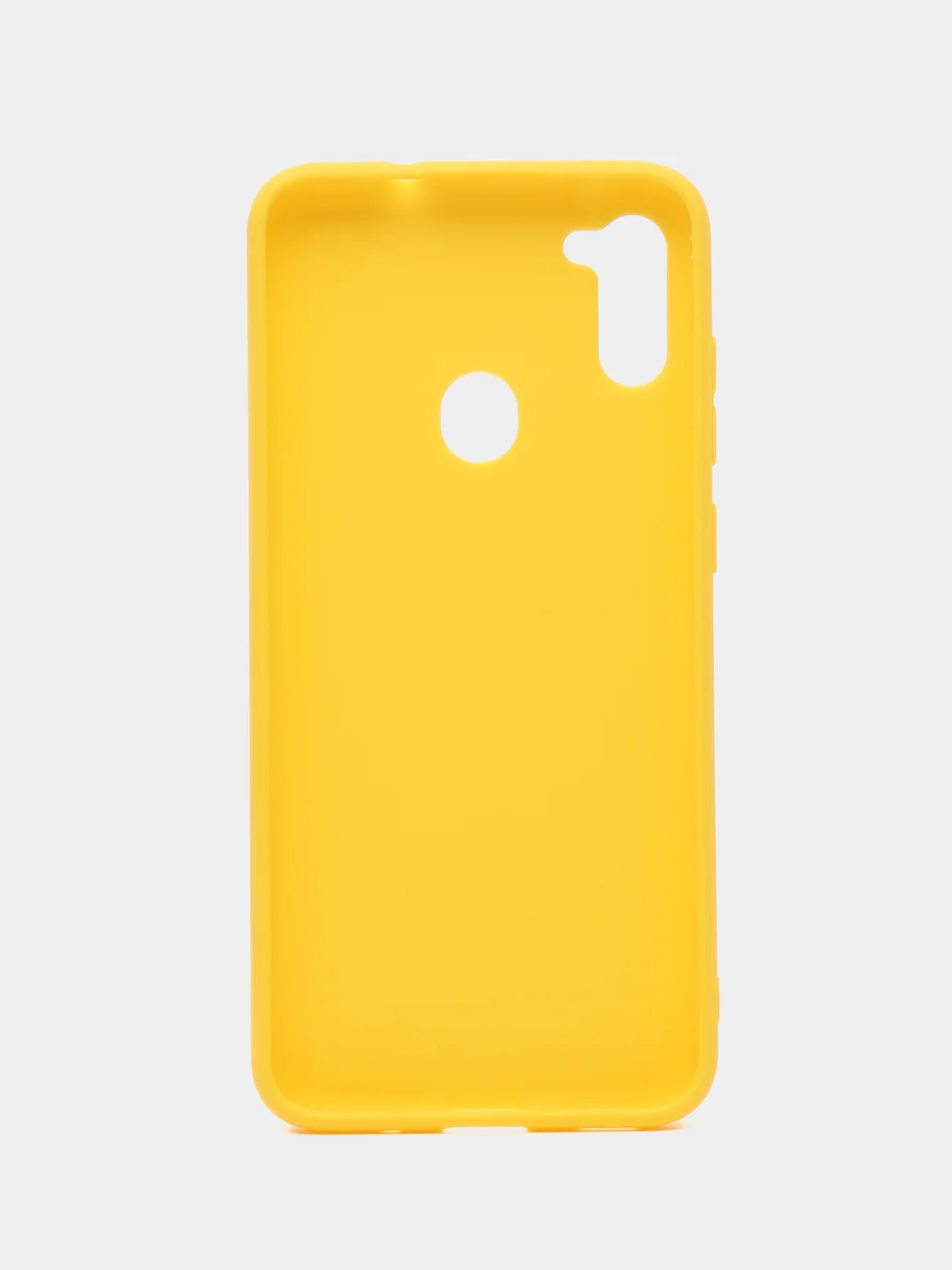 Желтый чехол  для Samsung A11