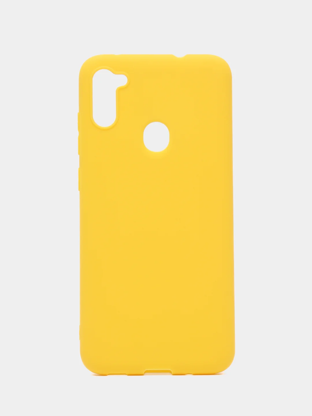 Желтый чехол  для Samsung A11