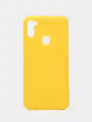 Желтый чехол  для Samsung A11