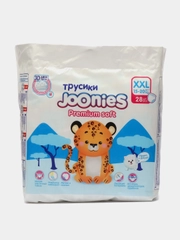 Подгузники-трусики JOONIES Premium Soft размер XXL (15-20 кг) 28 штук