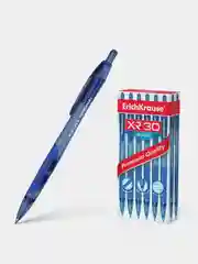 Ручка автоматическая шариковая ErichKrause XR-30 Original, 0.7 мм, синий, 12 штук