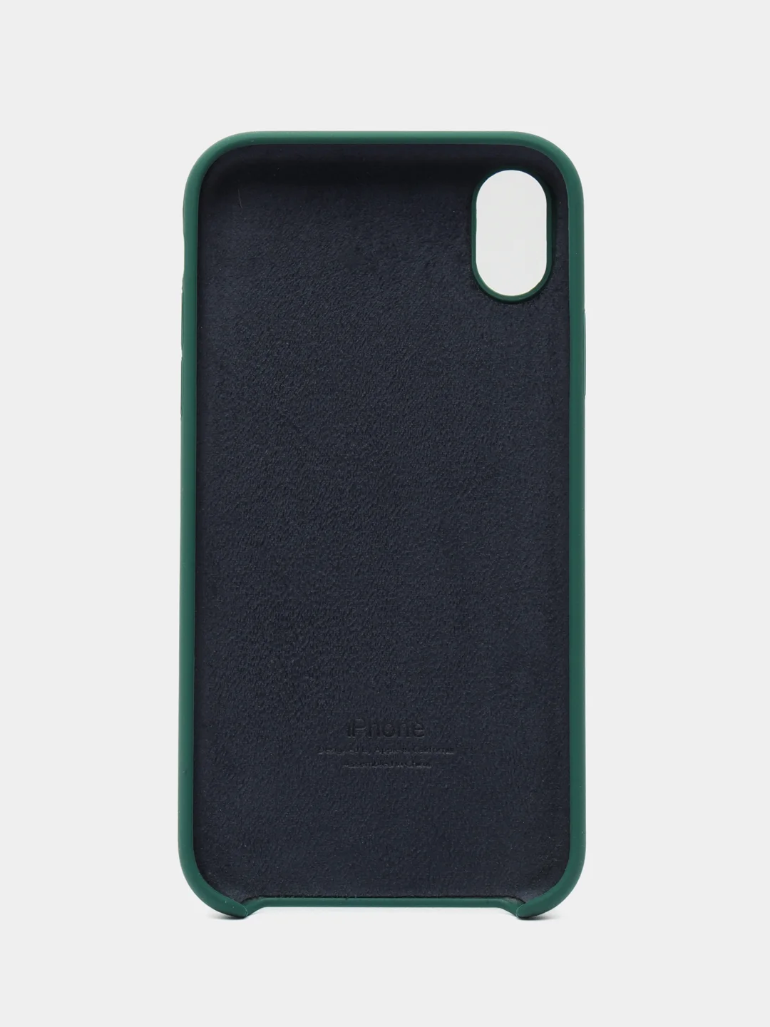 Зеленый чехол для iPhone XR (Silicone Case)