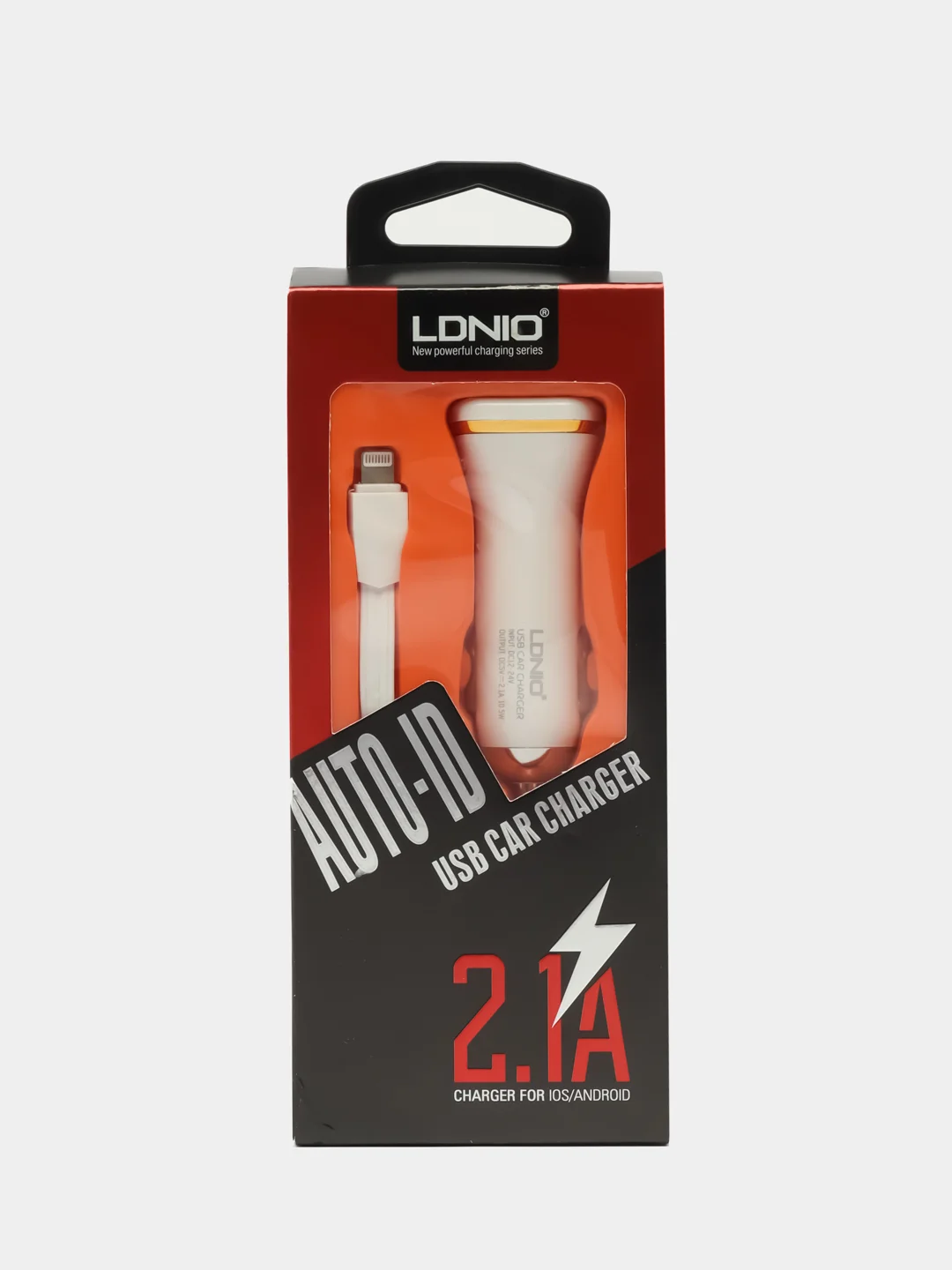 АЗУ LDNIO 2.1A + кабель USB Lightning