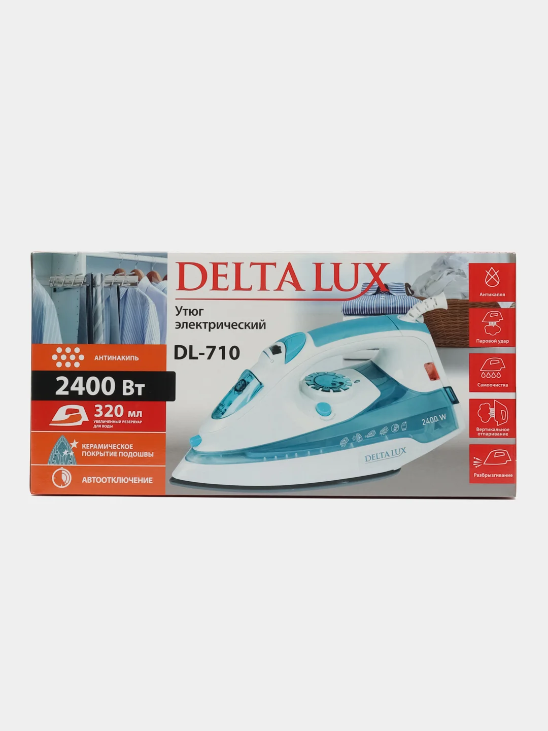 Утюг электрический DELTA LUX DL-710